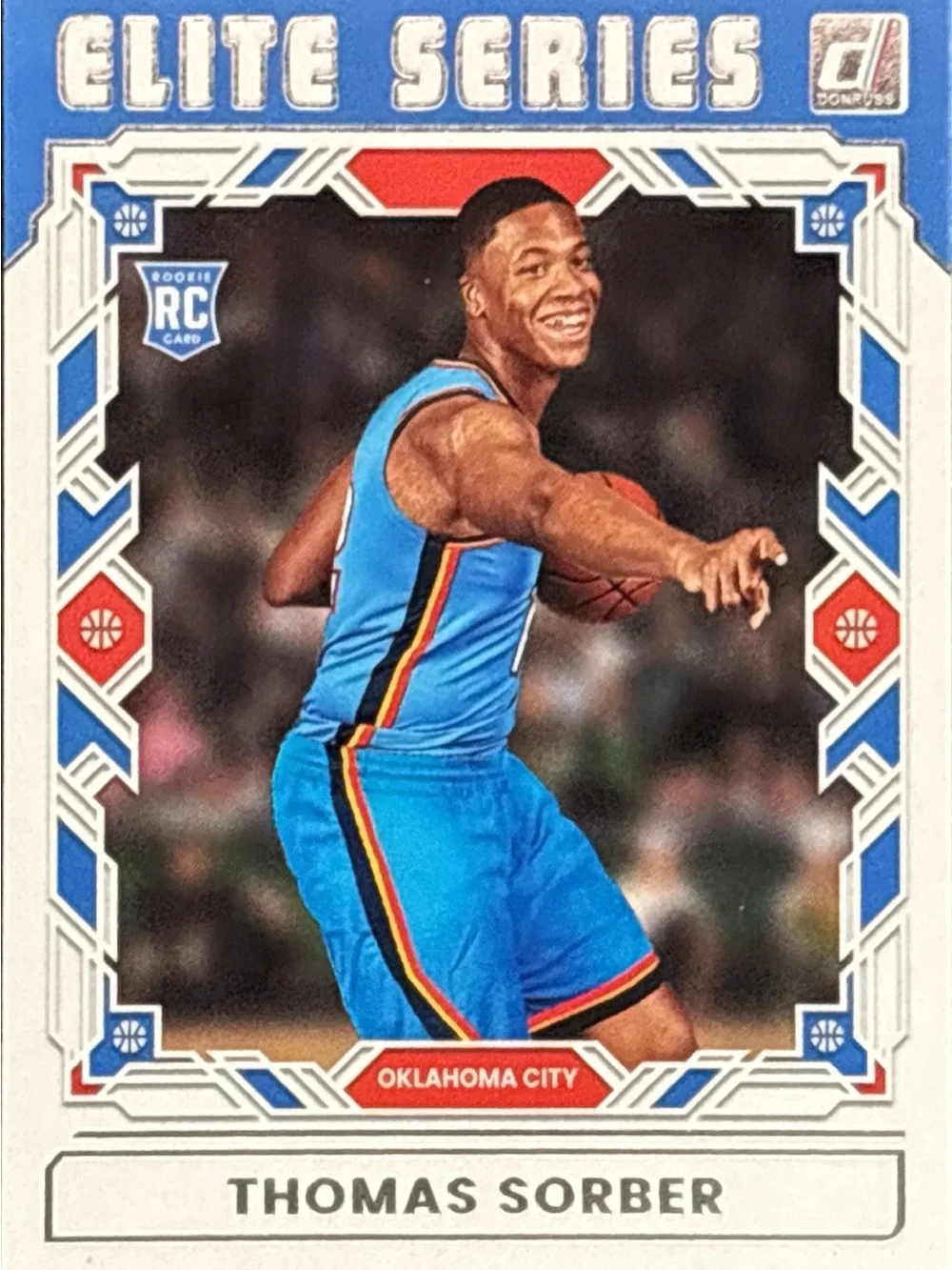 Panini Elite Series Thomas Sorber Rookie Basketball Trading Card